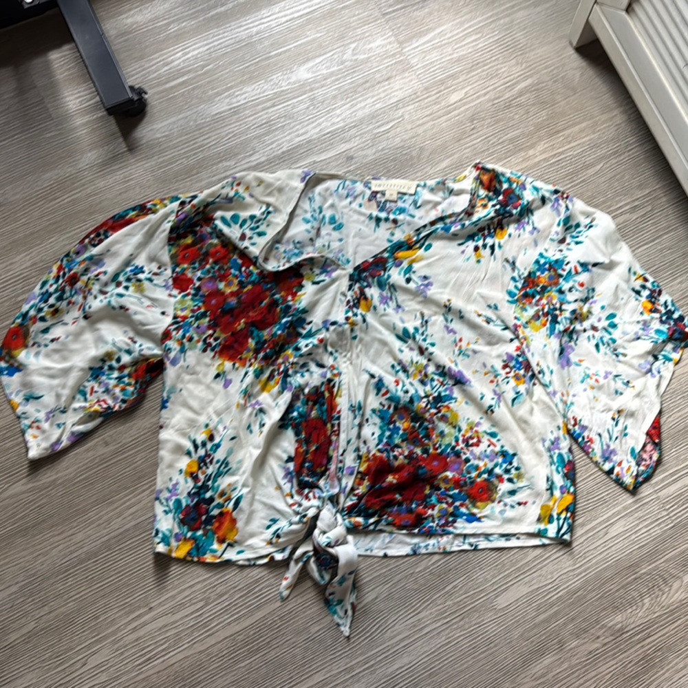Lovestitch Floral Print Blouse